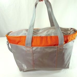 Timbuk2 Organizer Grey Orange Tote Bag for Travel